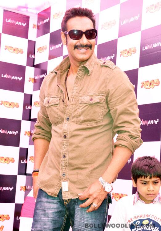 Ajay Devgn promotes 'Rascals'