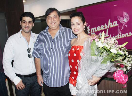 David Dhawan and Ameesha Patel 