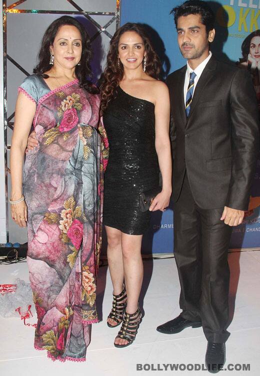 Hema Malini, Esha Deol, Arjan Bajwa