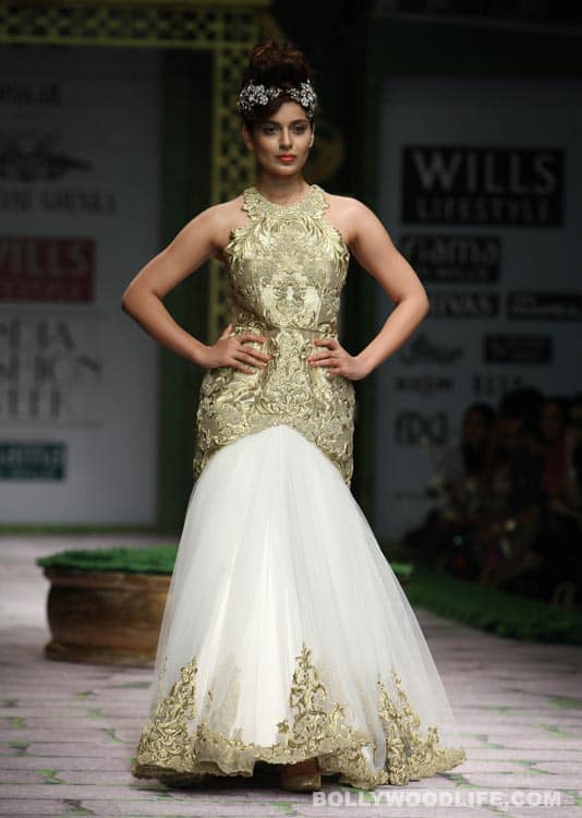 Kangna Ranaut at the ‘Wills Lifestyle India Fashion Week’