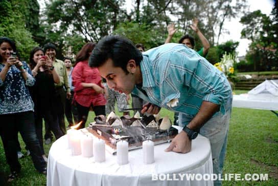 Ranbir Kapoor celebrates birthday on the sets of ‘Barfee’