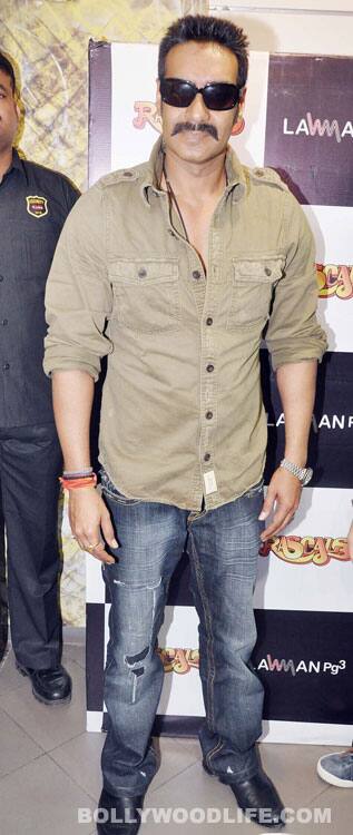 Ajay Devgn promotes 'Rascals'