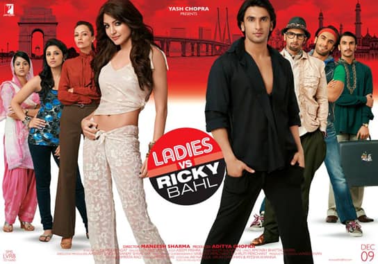 LADIES VS RICKY BAHL: Ranveer and his ladies in the new poster