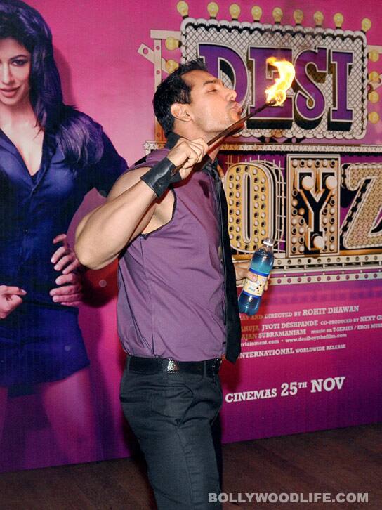 Akshay, John, Deepika, Chitrangda promote 'Desi Boyz'