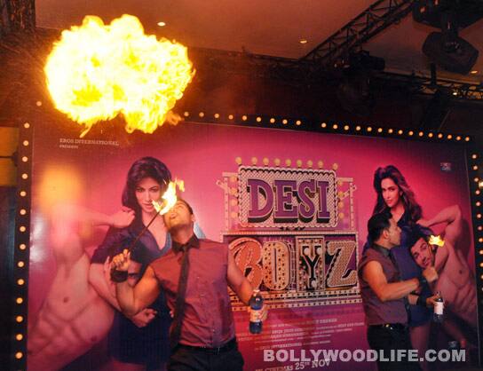 Akshay, John, Deepika, Chitrangda promote 'Desi Boyz'