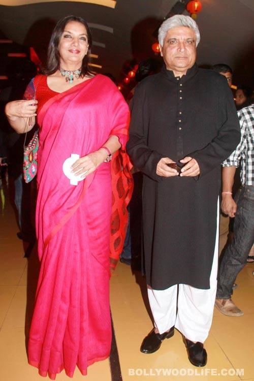 Shabana Azmi and Javed Akhtar 