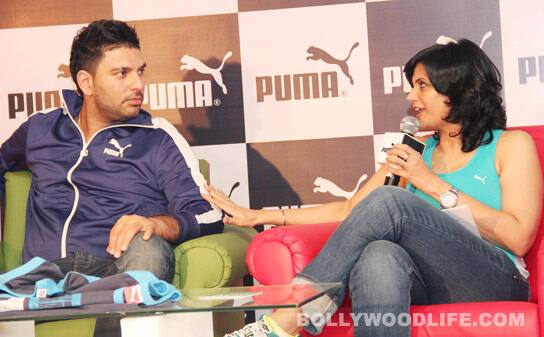 Yuvi and Mandira 