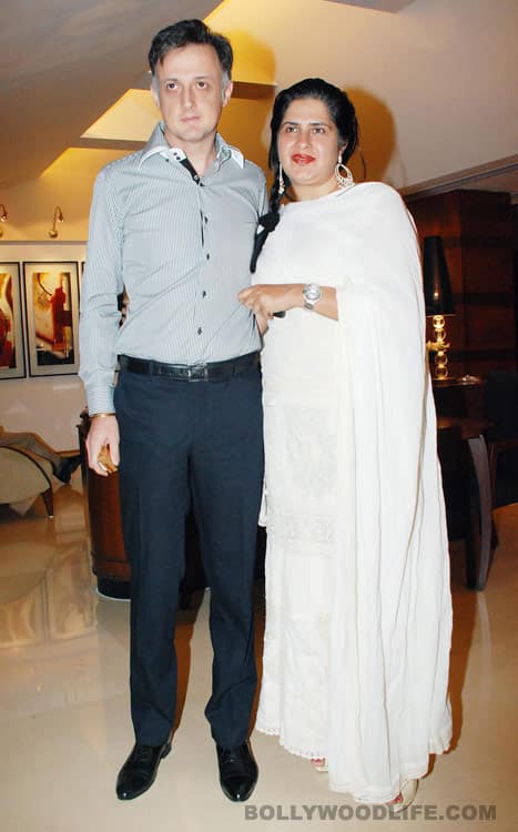 Anna Singh with husband Jaiveer