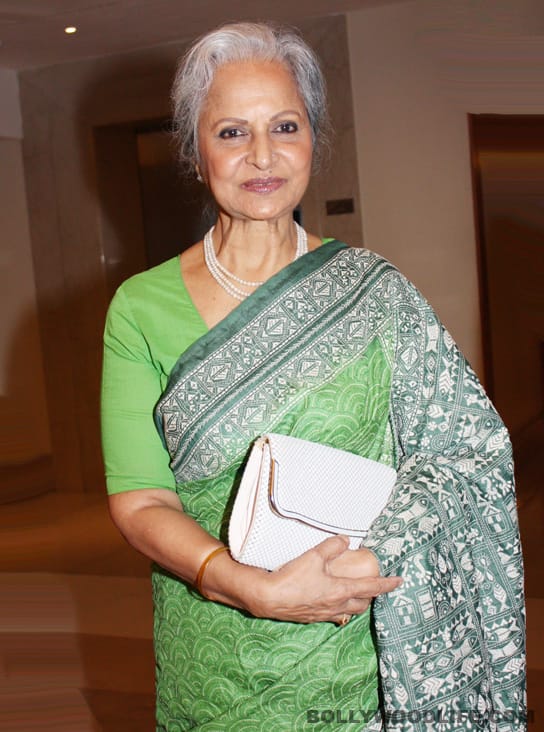 Waheeda Rehman: I couldn’t meet Dev one last time
