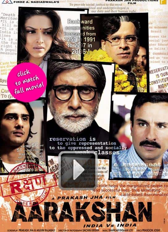‘Aarakshan’ banned: A publicity stunt?