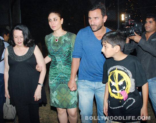 Babita, Kareena Kapoor and Saif Ali Khan
