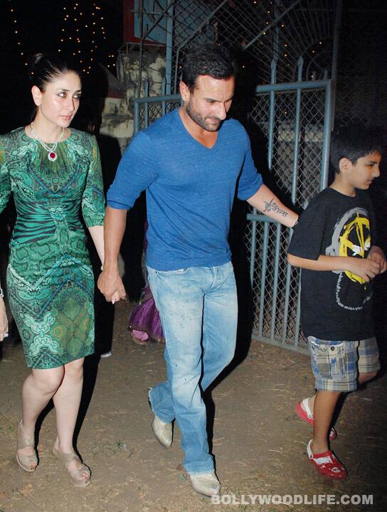 Kareena Kapoor with Saif Ali Khan