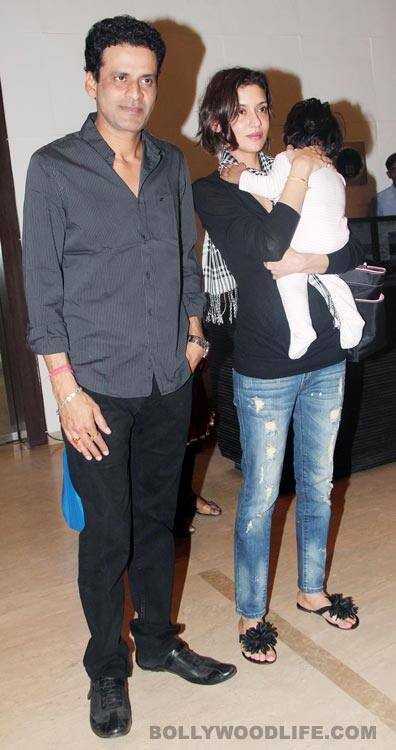 Manoj Bajpayee with wife Neha 