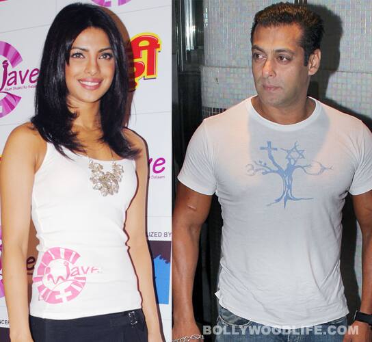 Have Salman Khan and Priyanka Chopra really kissed and made up?