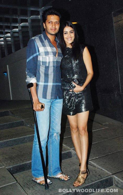 Riteish Deshmukh and Genelia D'Souza 