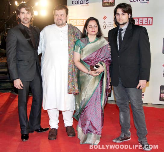 Neil Nitin Mukesh with his family 