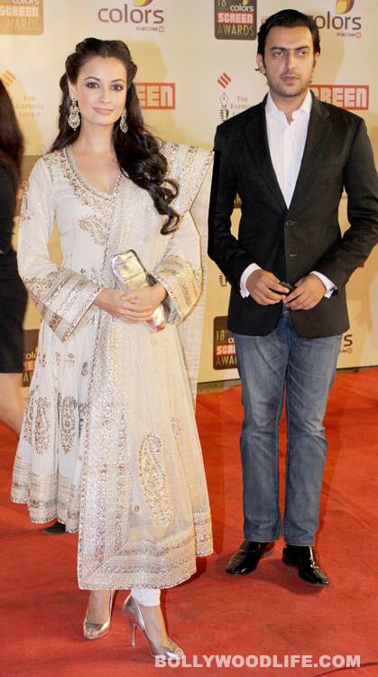 Dia Mirza and Sahil Sangha 