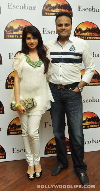 Aamir Ali, Sanjeeda Sheikh, Siddharth Bhardwaj at the Escobar Sunday Sundowns launch party Bhagyashree with husband Himalaya