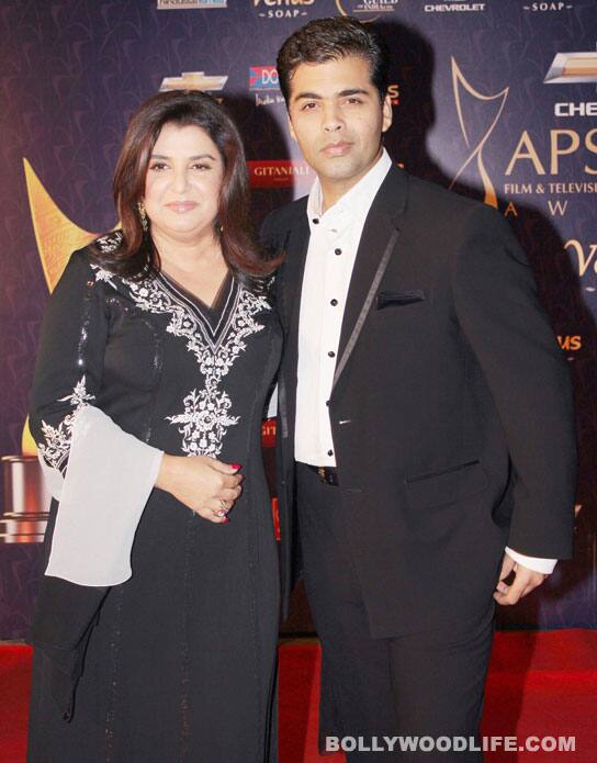 Farah Khan and Karan Johar