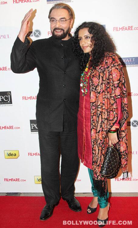 Kabir Bedi and Parveen Dusanj 