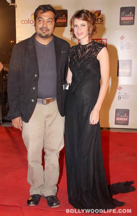 Anurag Kashyap with wife Kalki 