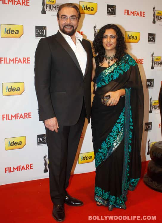 Kabir Bedi with Parveen