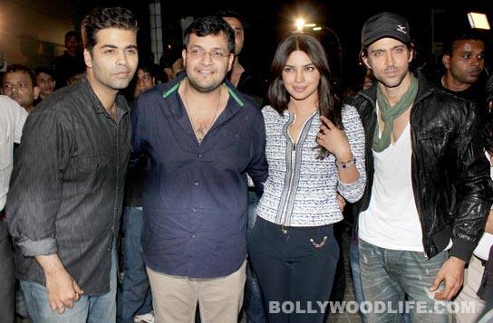 Karan Johar, Karan Malhotra, Priyanka Chopra and Hrithik Roshan