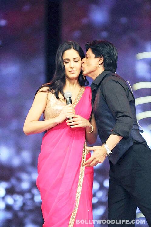 Shahrukh's-kiss-to-Katrina