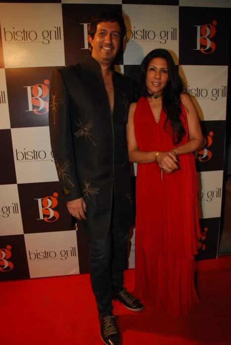 Suleiman Merchant with Reshma