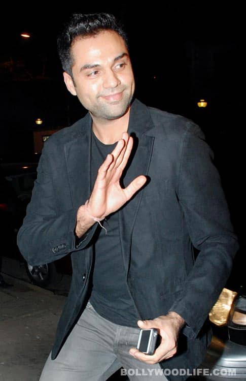 Abhay Deol looked all set to rock the party!