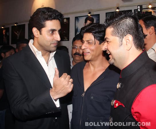 Abhishek Bachchan and Shahrukh Khan 