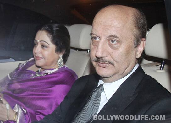 Anupam Kher and Kirron Kher