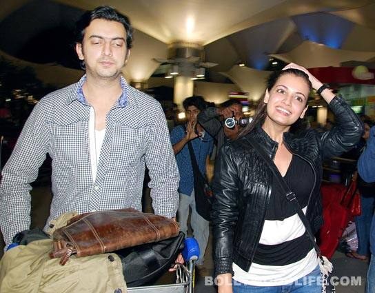 Dia Mirza and Sahil Sangha 