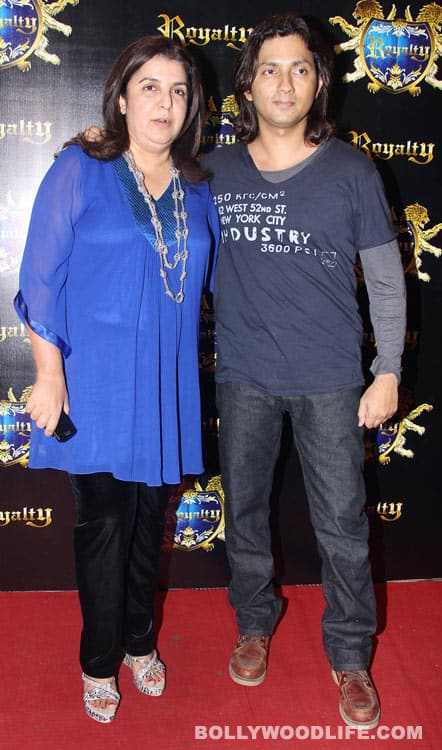 Farah Khan and Shirish Kunder 