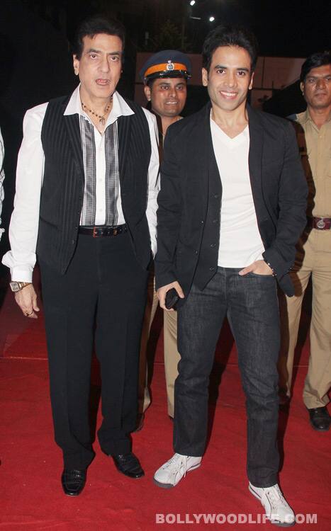 Jeetendra and Tusshar Kapoor