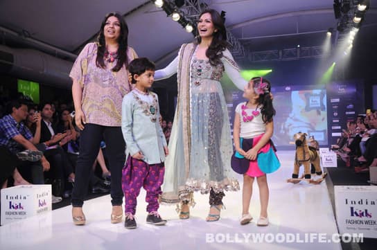 Tanisha Mukherjee, Maria Goretti at India Kids Fashion Week