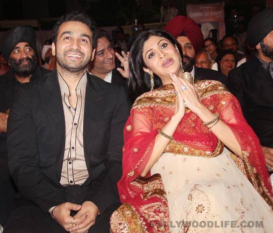Raj Kundra and Shilpa Shetty