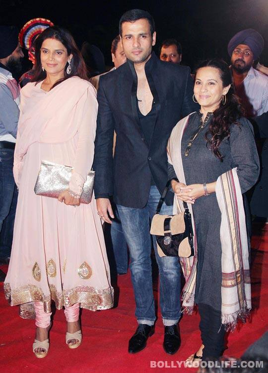 Rohit Roy and Mansi Roy 