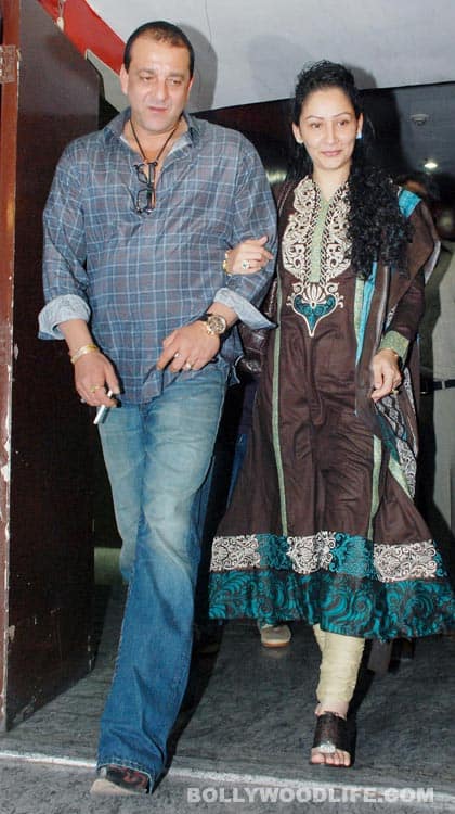 Sanjay Dutt with wife, Manyata Dutt