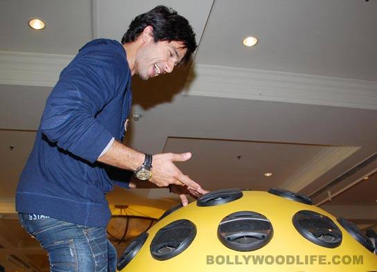 Shahid Kapoor at the Pioneer product launch event