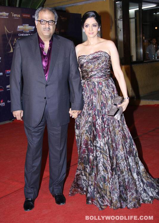 Boney Kapoor and Sridevi