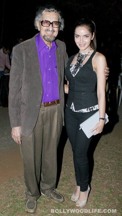 Alyque Padamsee with daughter, Shazahn Padamsee