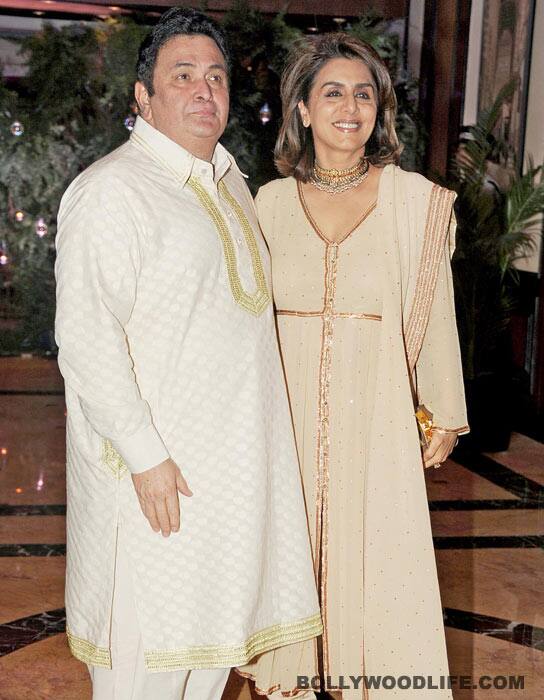 Asin, Dia, Shahid, Sanjay Dutt at Riteish-Genelia's sangeet ceremony Rishi Kapoor and Neetu Singh