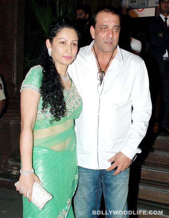 Asin, Dia, Shahid, Sanjay Dutt at Riteish-Genelia's sangeet ceremony Sanjay and Manyata Dutt