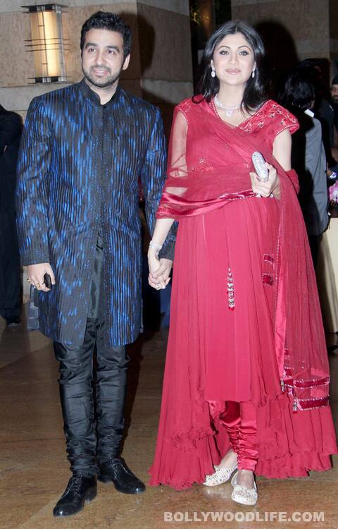 Raj Kunder and Shilpa Shetty 