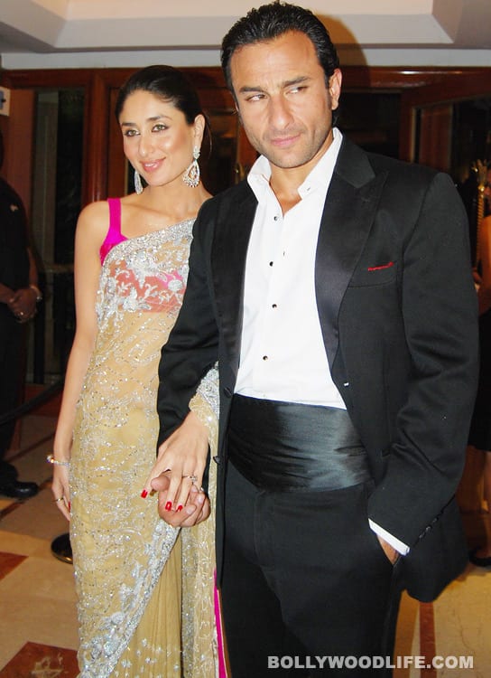Saif Ali Khan loves Kareena Kapoor’s trophies!