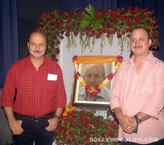 Anupam and Raju Kher 