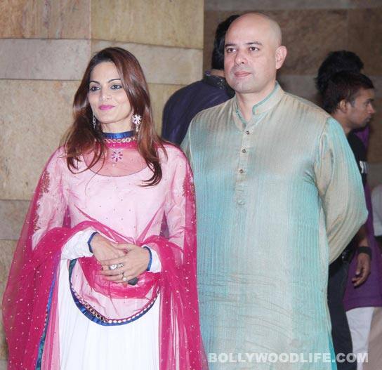 Atul Agnihotri with wife Alvira Khan 