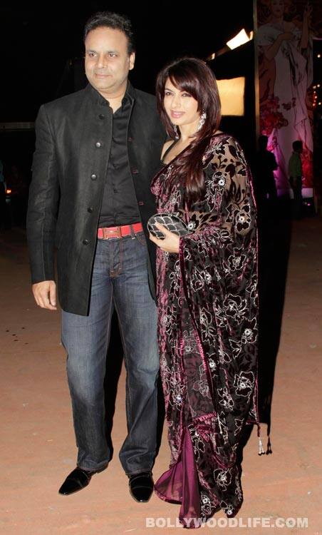 Bhagyashree with husband Himalaya