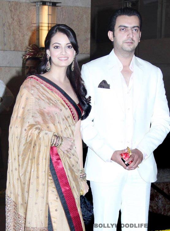 Dia Mirza and Sahil Sangha 